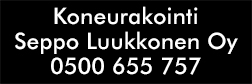 Koneurakointi Seppo Luukkonen Oy logo